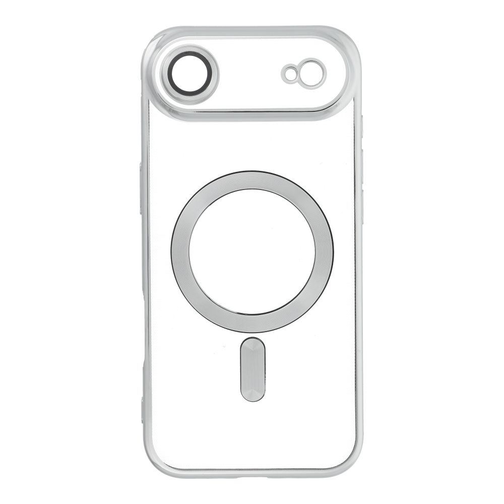a4c7d2fe028241b8fb8eb40b58a3d59c ELECTRO MAG COVER case compatible with MagSafe for IPHONE 17 Air silver