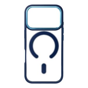 COLOR EDGE MAG COVER case compatible with MagSafe for IPHONE 17 Pro navy blue
