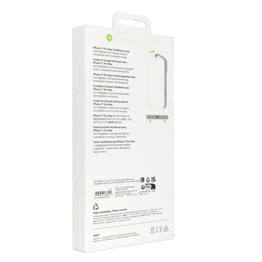 iPhone 17 Pro Max TechWoven Case with MagSafe - Purple