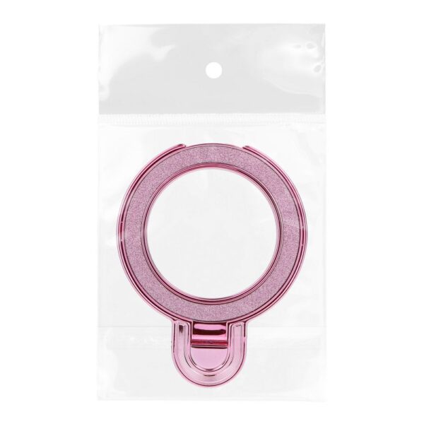 a6ed76097947e54bb94c687d83ca6bac Phone stand CIRCLE GLITTER - stick-on - pink