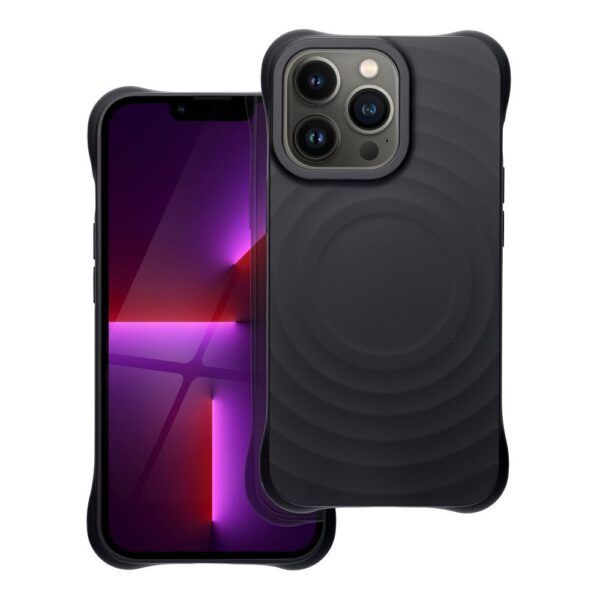 Silicone Zephyr Mag Cover compatible with MagSafe do IPHONE 13 PRO black