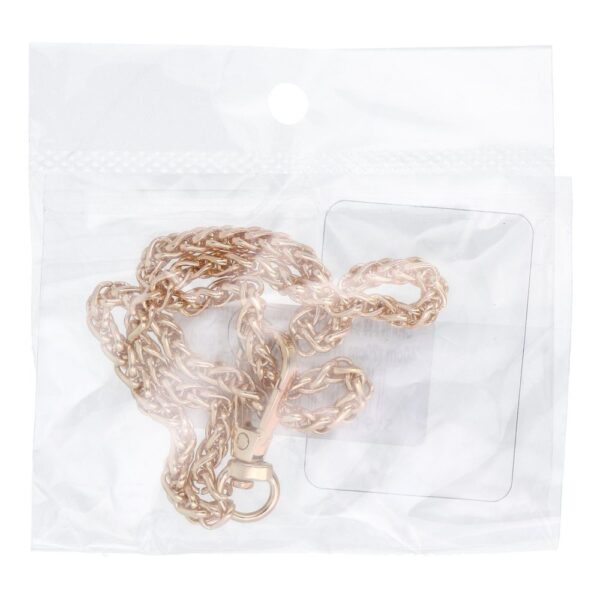 CHAIN #43 Phone lanyard, Phone pendant / cord length 40cm (20cm in the loop) / on wrist - gold