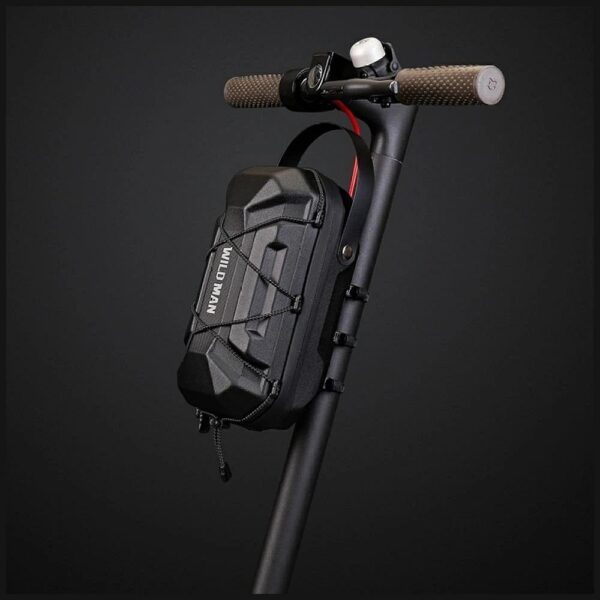 a734cd332f5424997fa39ba42ad7a448 WILDMAN traveling bag for scooter waterproof 3L GD6X Plus black