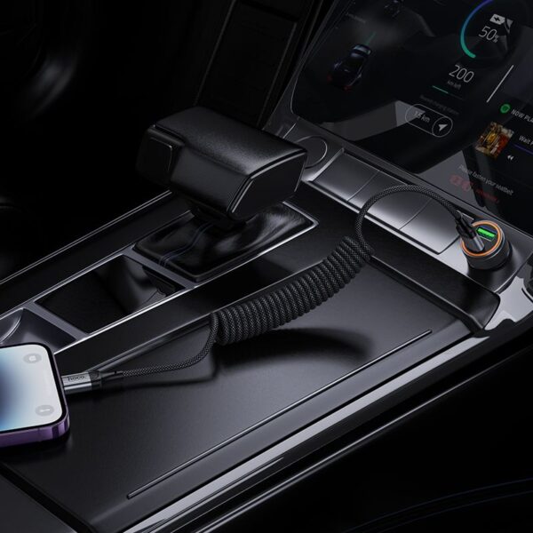 Cable USB C to Lightning Hoco PD 2,4A 1,5 m X121 black