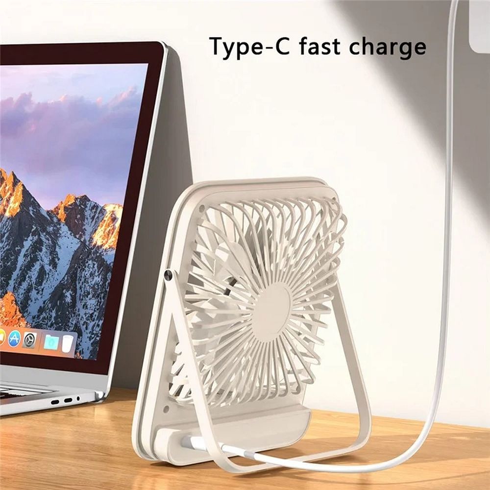 Desk fan with adjustable stand W30 purple