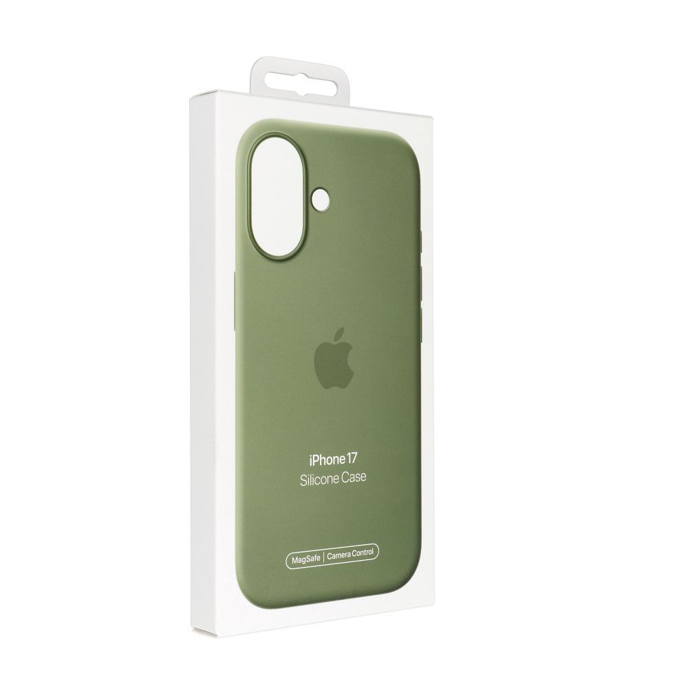 iPhone 17 Silicone Case with MagSafe - Light Moss