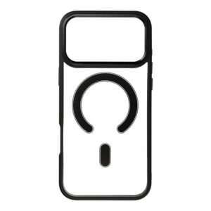 COLOR EDGE MAG COVER case compatible with MagSafe for IPHONE 17 Pro Max black