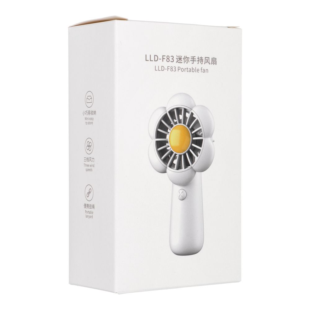 Portable fan LLD-F83F white