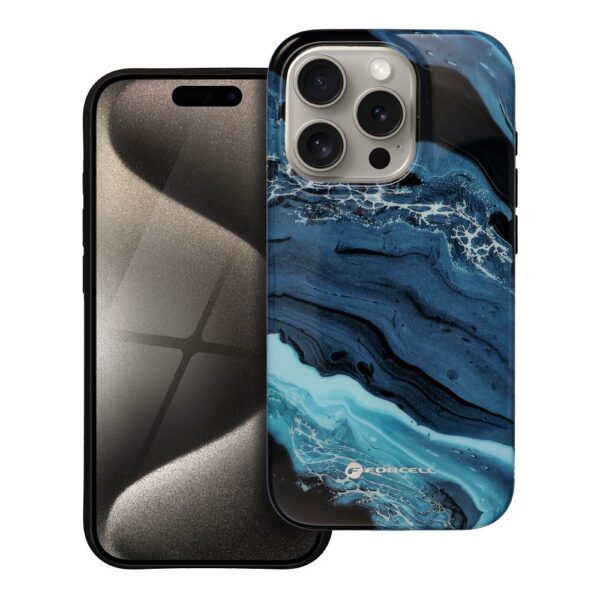 b2488ac51c710e5a4c8412ec24046e9e FORCELL F-PROTECT Mirage, Military Drop-Tested case compatible with MagSafe for IPHONE 15 PRO deep sea
