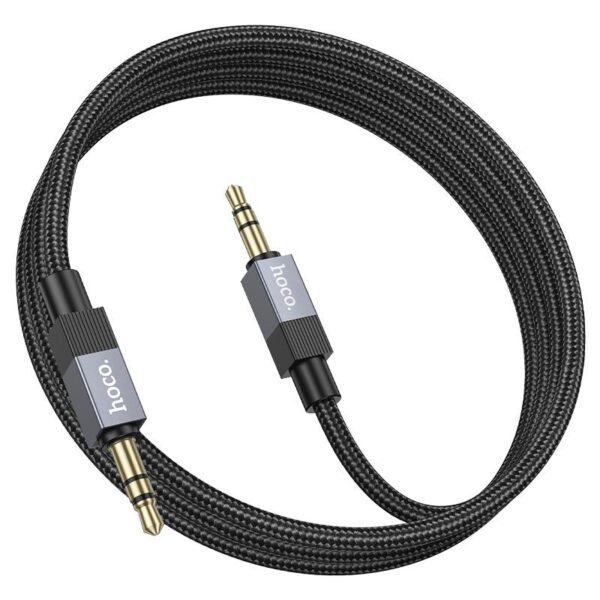 b2759f0d7bbce255bf967d5d95a12354 Cable AUX Jack 3,5 mm (male) to Jack 3,5 mm (male) Hoco 1 m UPA32 black