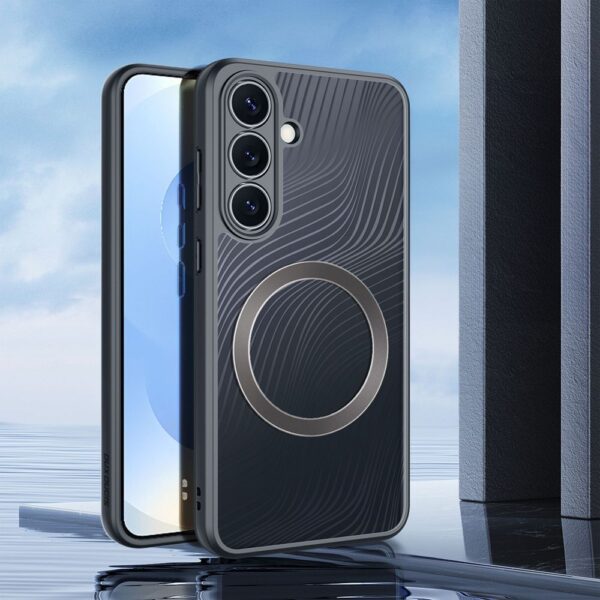 b3360af1734f37246a4390953817381f DUX DUCIS case AIMO MAG compatible with MagSafe for SAMSUNG S25 FE black