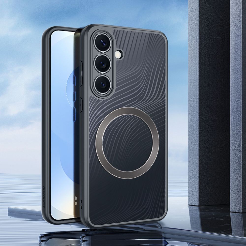 b3360af1734f37246a4390953817381f DUX DUCIS case AIMO MAG compatible with MagSafe for SAMSUNG S25 FE black