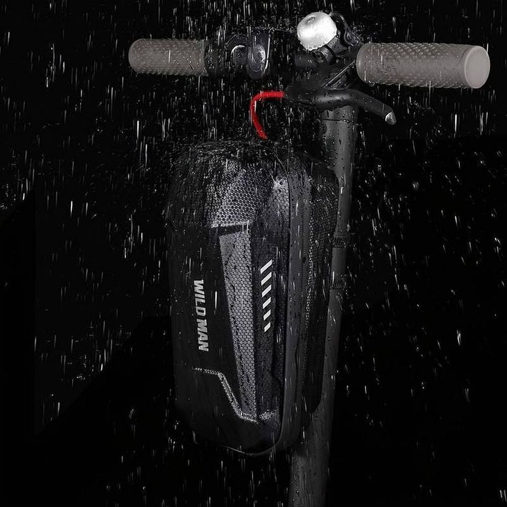 b36c3fd154245389e7386f79486183de WILDMAN traveling bag for bike frame with zipper 1,2L (4 "- 7") ES10 black