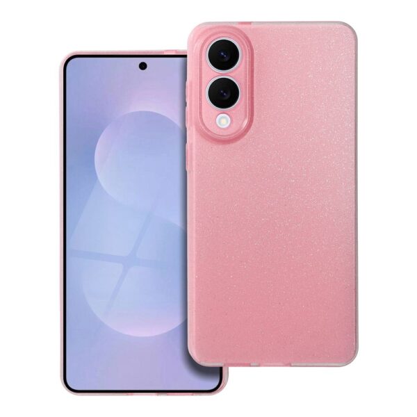 b55a5adccde0cd53557b3e1b766c99b6 CLEAR CASE 2 mm BLINK for SAMSUNG S25 Edge pink