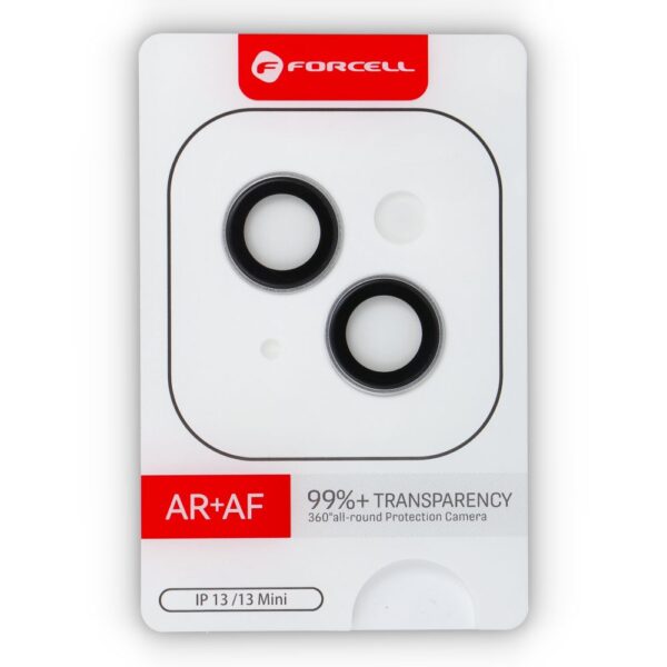 Forcell Premium Camera Lens Tempered Glass - for iPhone 13 / 13 Mini Silver