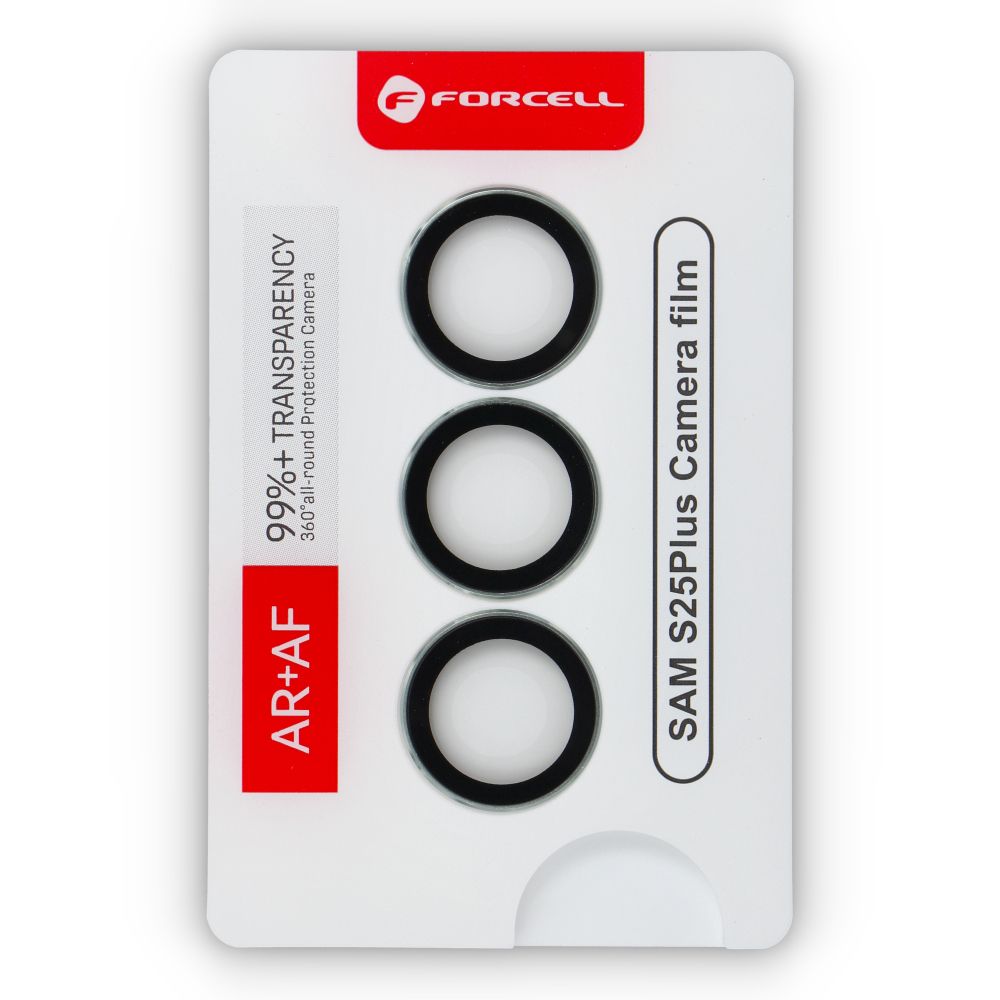 Forcell Premium Camera Lens Tempered Glass - for Samsung Galaxy S25 Plus Mint