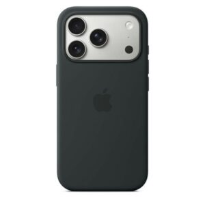 iPhone 17 Pro Silicone Case with MagSafe – Black