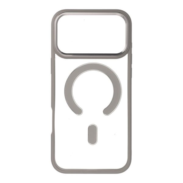 b8295fbdd625da36017564f5e8953f73 COLOR EDGE MAG COVER case compatible with MagSafe for IPHONE 17 Pro Max titatnium grey