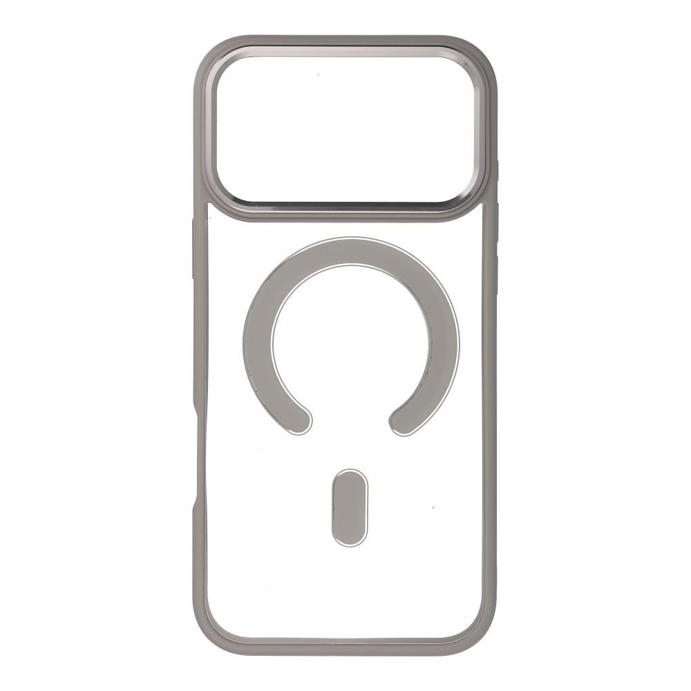 b8295fbdd625da36017564f5e8953f73 COLOR EDGE MAG COVER case compatible with MagSafe for IPHONE 17 Pro Max titatnium grey