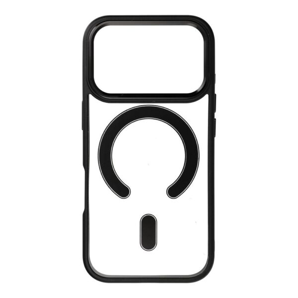 COLOR EDGE MAG COVER case compatible with MagSafe for IPHONE 17 Pro black