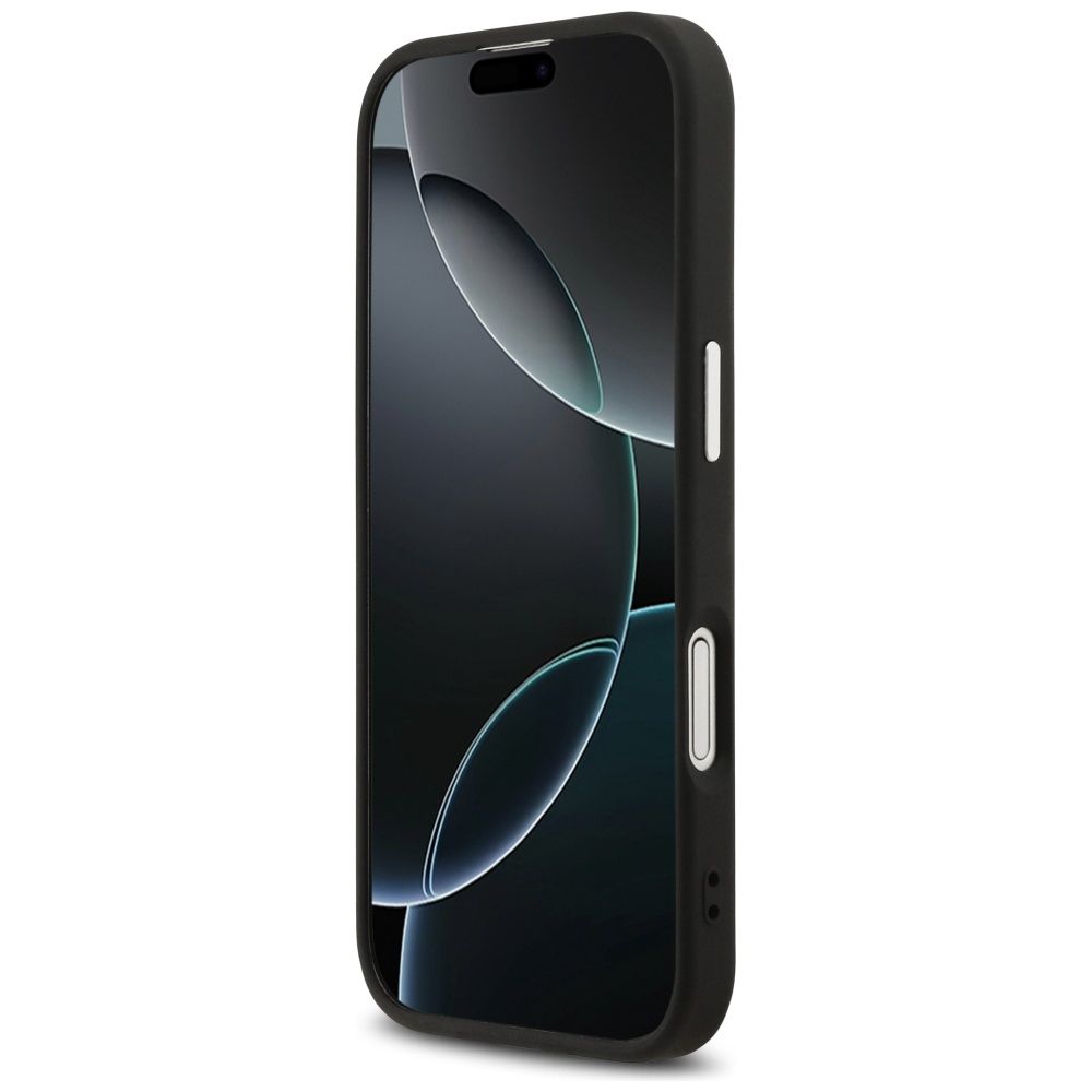 bc995e407f226c955e8b32e52da3943c KARL LAGERFELD case for IPHONE 17 compatible with MagSafe KLHMP17SPSMLRCHK (PU Choupette Pin) black