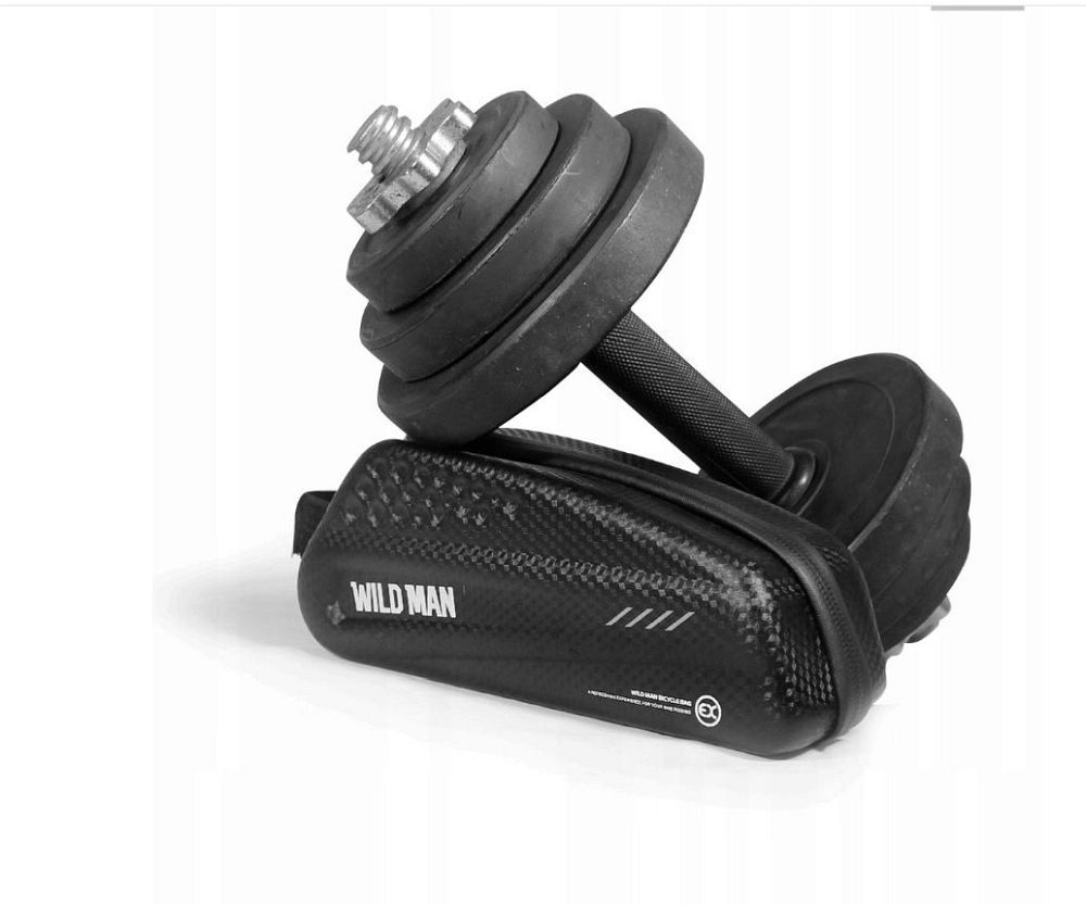 bcf8d194ea1584581c53afaf31179bc5 WILDMAN traveling bag for bike frame with zipper 1L EX black