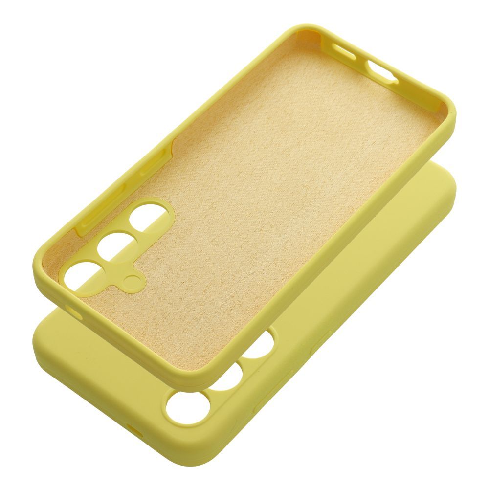 Case SILICONE 2mm for SAMSUNG S26 Edge lemon