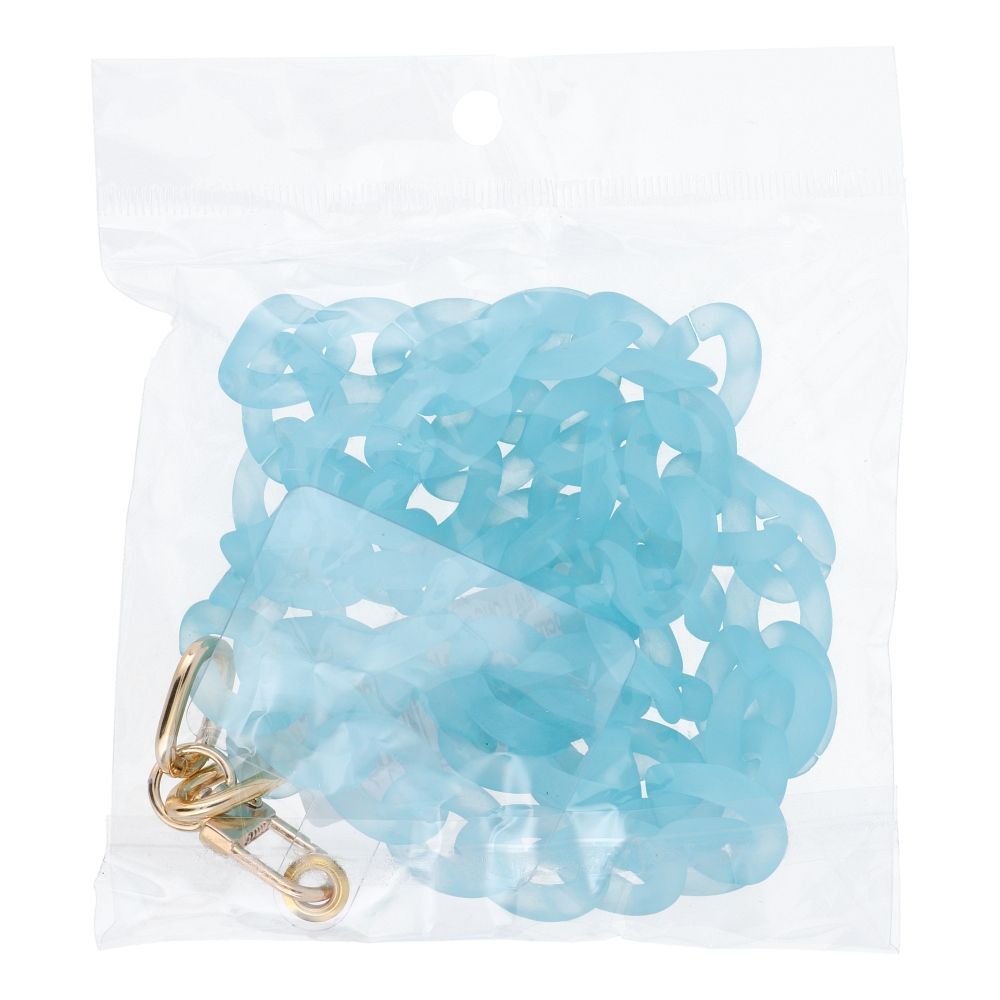 bd85d235e440d04f4646c0c5ad53e081 PANAMA LONG Phone lanyard, Phone pendant / cord length 80cm (40cm in the loop) / on neck - blue