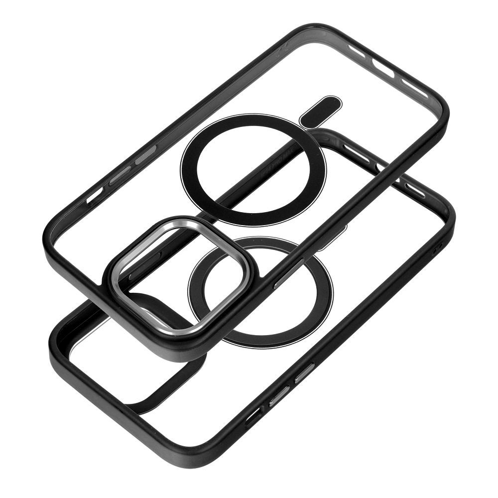 COLOR EDGE MAG COVER case compatible with MagSafe for IPHONE 17 Pro black