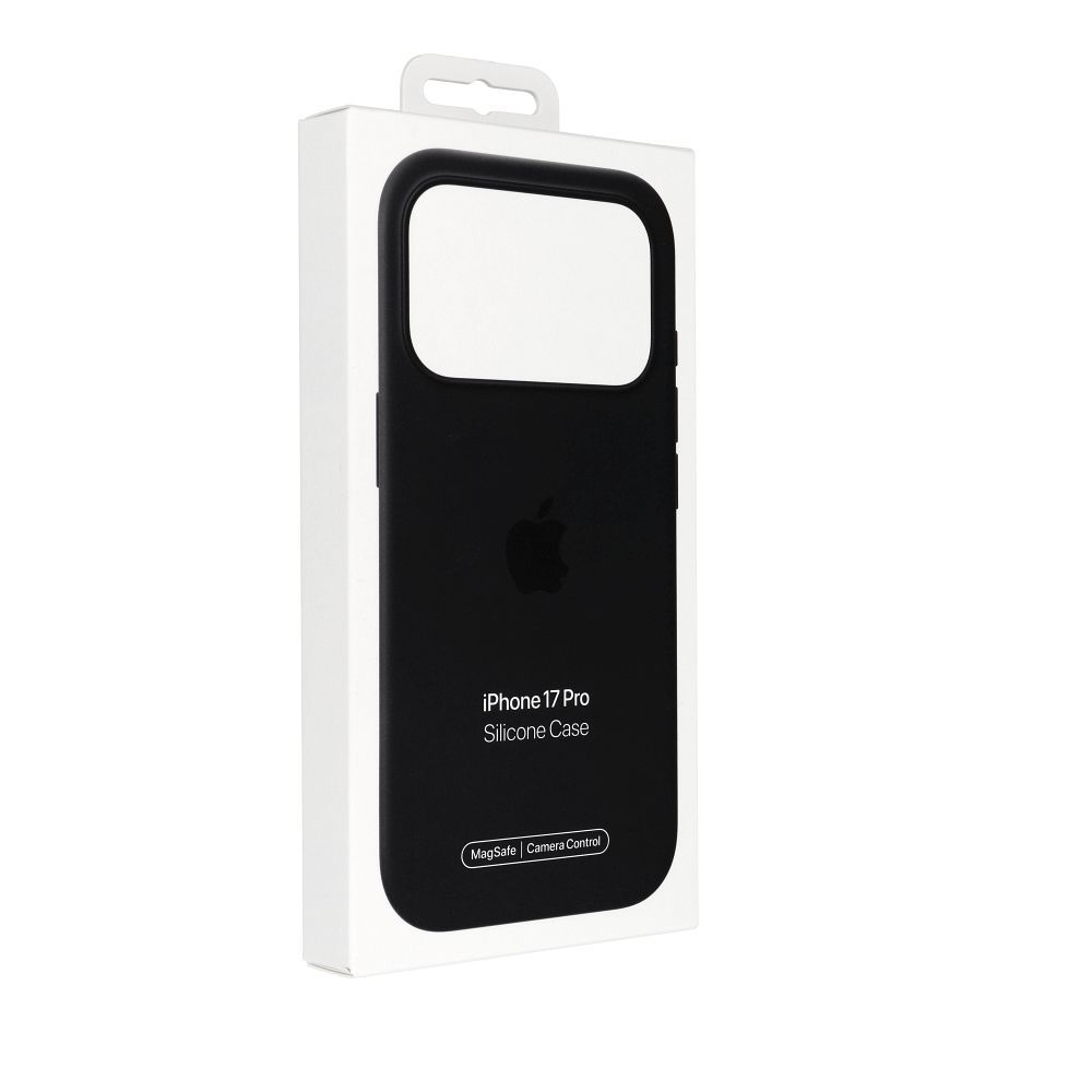 iPhone 17 Pro Silicone Case with MagSafe – Black