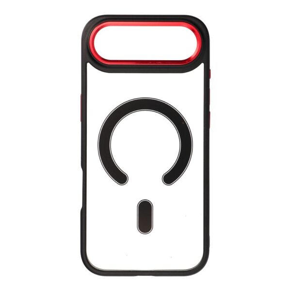 bec1d772c5ed4d335ba3f15432889e8d COLOR EDGE MAG COVER case compatible with MagSafe for IPHONE 17 Air black red