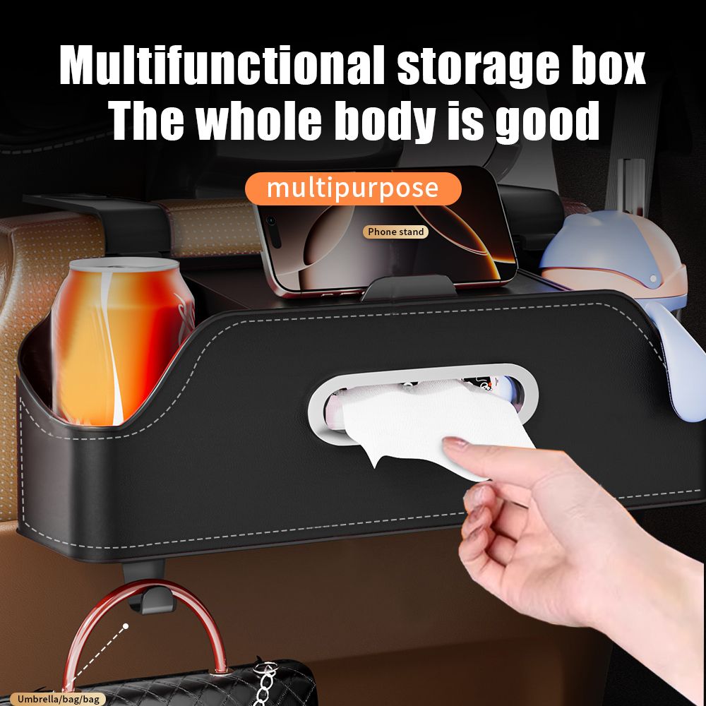 bf74555588f298c308230461f4c7e1f3 Car organizer for front seats with compartments SN-517 black