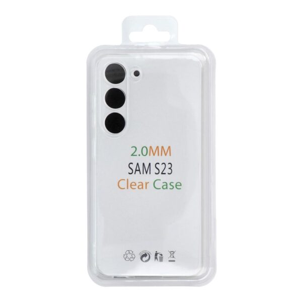 CLEAR case 2 mm BOX for SAMSUNG S26 Edge transparent