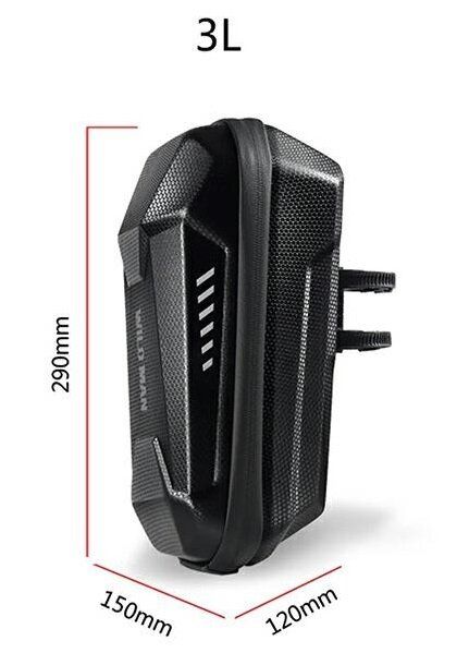 c1c3994c0bfc0ce8e42062da019d9ae3 WILDMAN traveling bag for scooter waterproof 3L ES8X Plus black