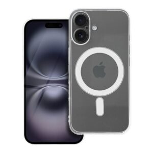 CLEAR Case 2 mm for IPHONE 16 compatible with MagSafe (camera protection) transparent