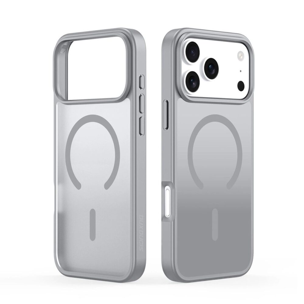 DUX DUCIS case YIND compatible with MagSafe for IPHONE 17 PRO (Open Ring) grey