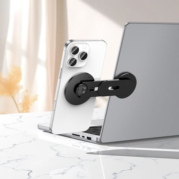 Phone holder for back of screen Hoco H93 black