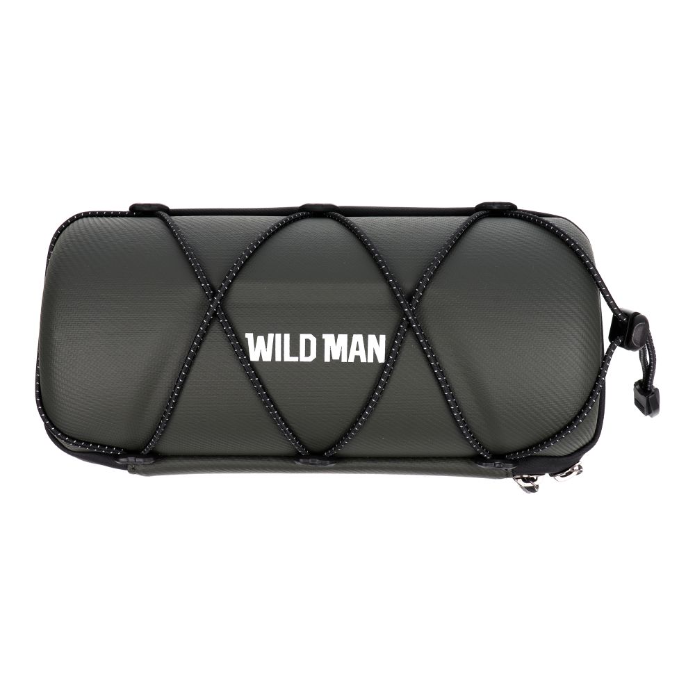 c9e158691774f4ca3cb039b382a4be11 WILDMAN traveling bag for bike handlebars with zipper 2L GD7X green