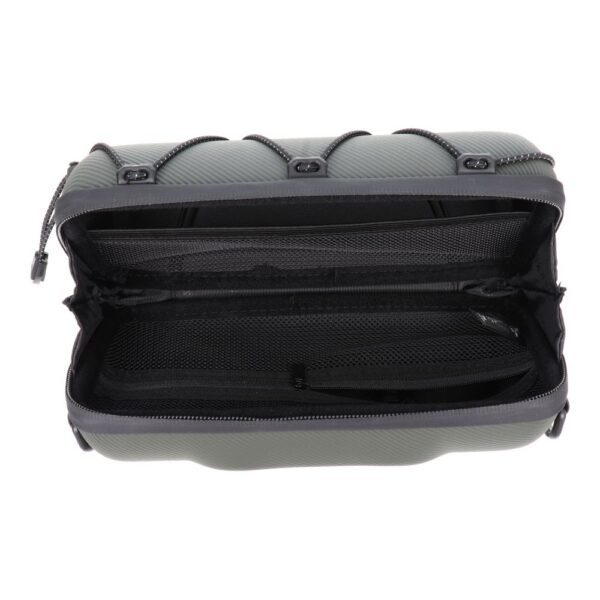 ca7226b08528ea82c05a6354da938111 WILDMAN traveling bag for bike handlebars with zipper 2L GD7X green