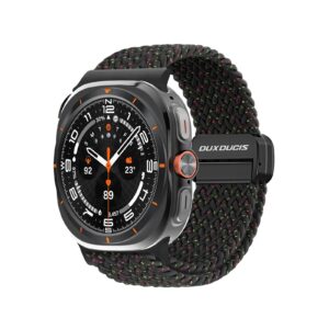 cb4a1bae8216635749998715b84d1544 DUX DUCIS strap MIXTURE PRO stretchable braided for Samsung Watch 47 mm black