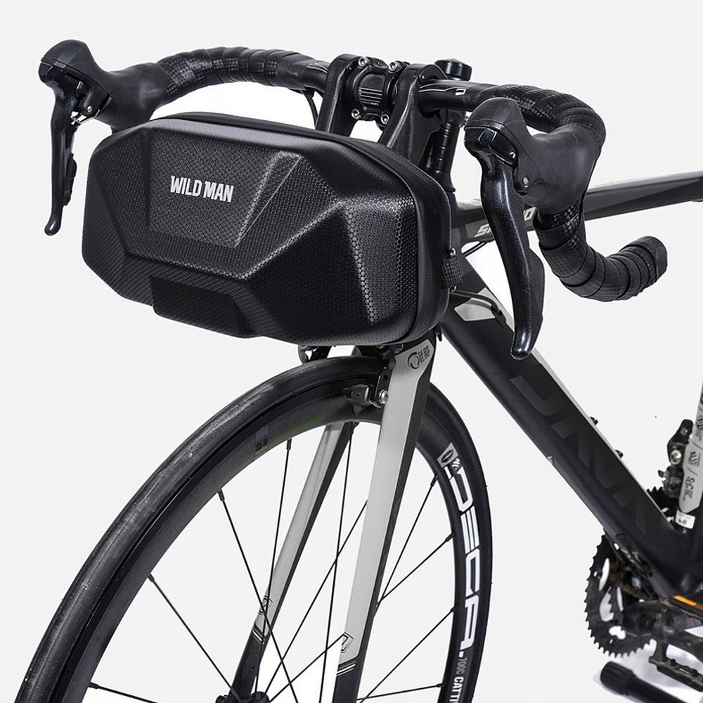 cc662fbebb5feaaa5a8d2a11592c3d5f WILDMAN traveling bag for bike handlebars with zipper 3,5L X9 black
