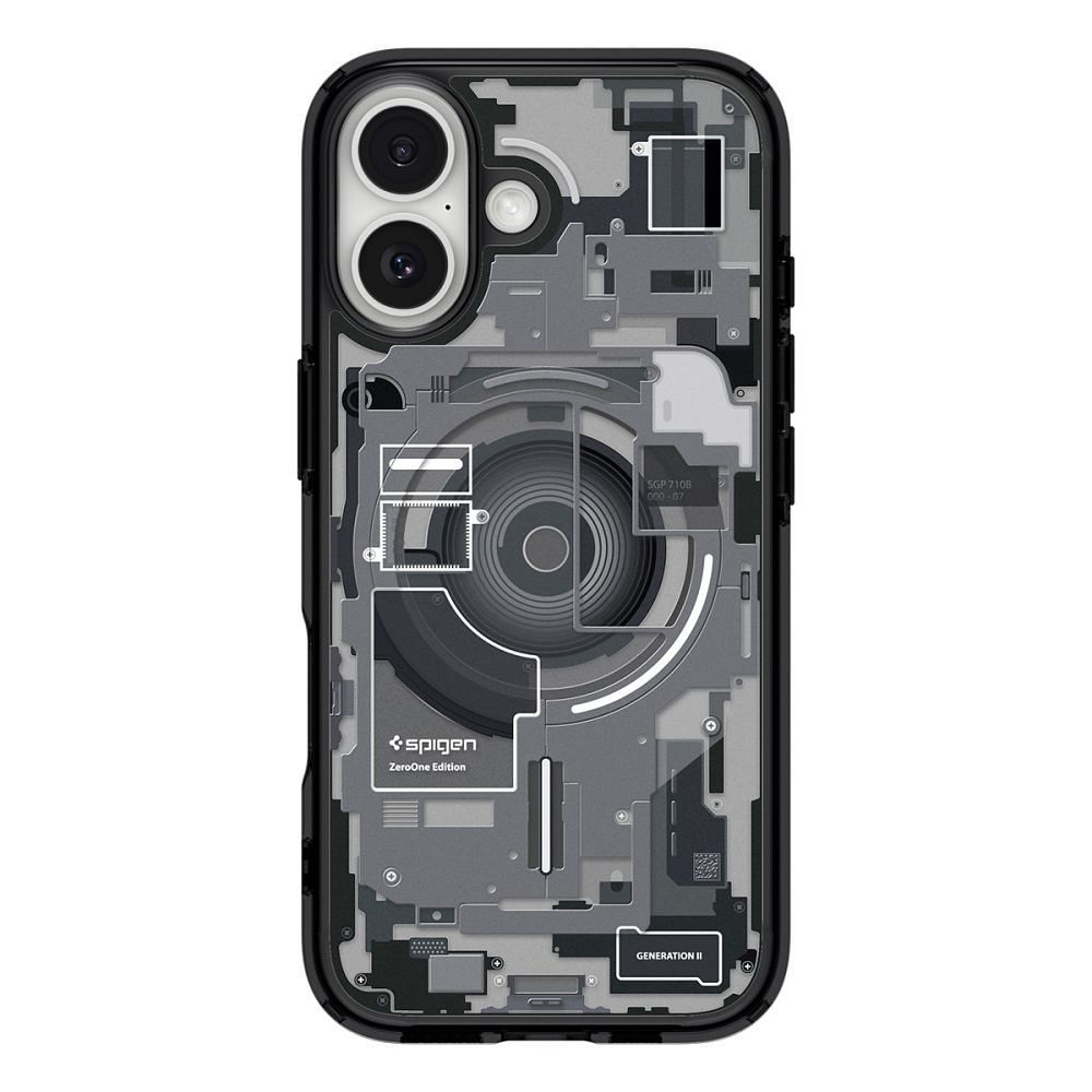 cccd294076a566e7465f5b64d103a9a5 SPIGEN CASE ULTRA HYBRID MAG MAGSAFE IPHONE 17 ZERO ONE BLACK