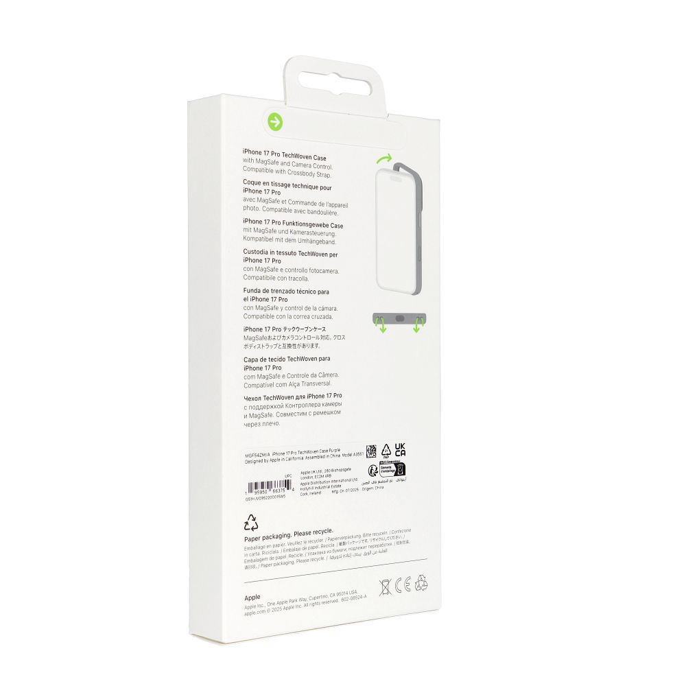 iPhone 17 Pro TechWoven Case with MagSafe - Purple