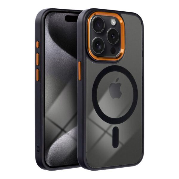 cf4b16351ec0d2b757d4ded1ed6e9a6d COLOR EDGE MAG COVER case compatible with MagSafe for IPHONE 11 black gold