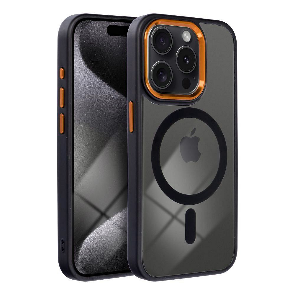 cf4b16351ec0d2b757d4ded1ed6e9a6d COLOR EDGE MAG COVER case compatible with MagSafe for IPHONE 11 black gold