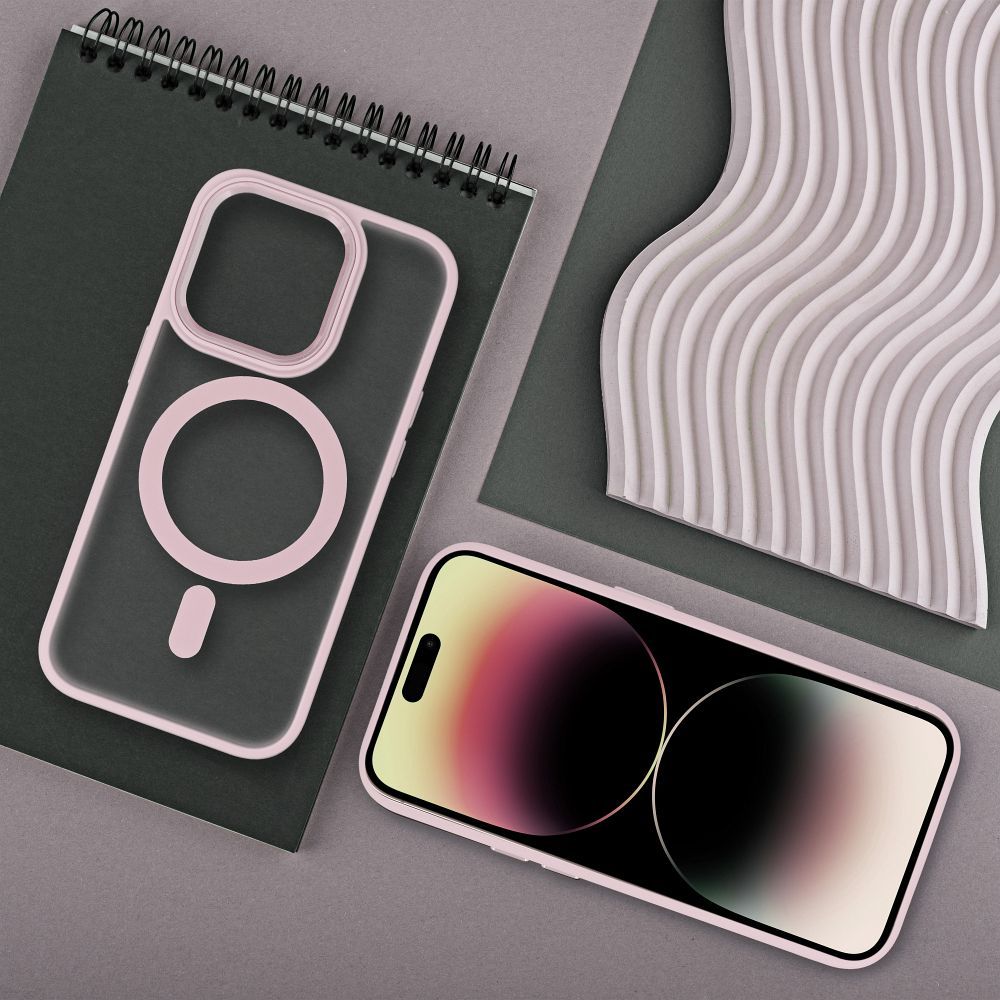 d162402c2985567d8c52e8664560ba85 MATTE MAG COVER case compatible with MagSafe for SAMSUNG S25 ULTRA pink