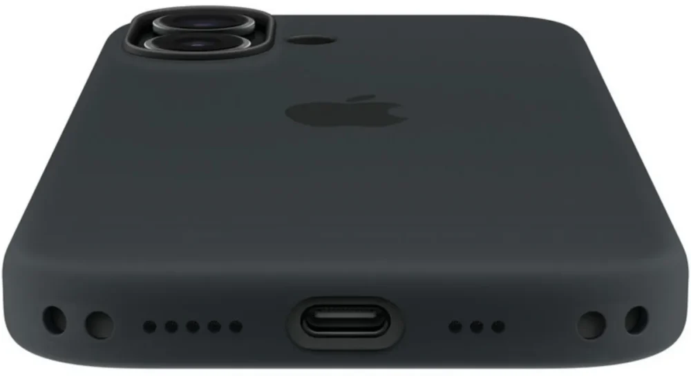 iPhone 17 Silicone Case with MagSafe - Black