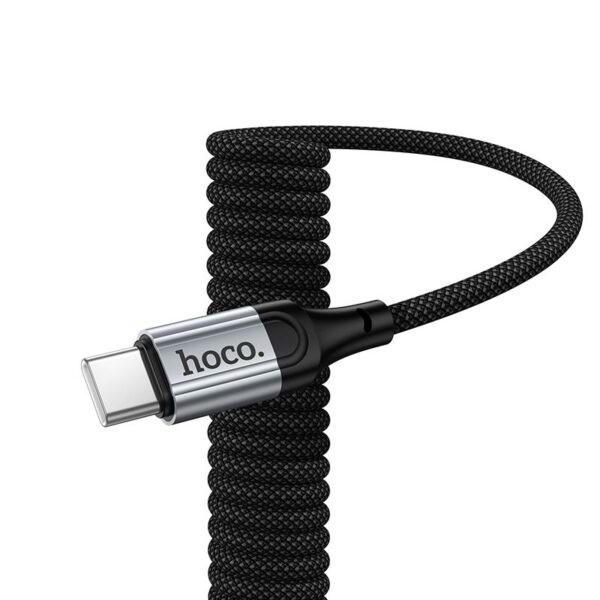 Cable USB C to C Hoco PD 60W 1,5 m X121 black
