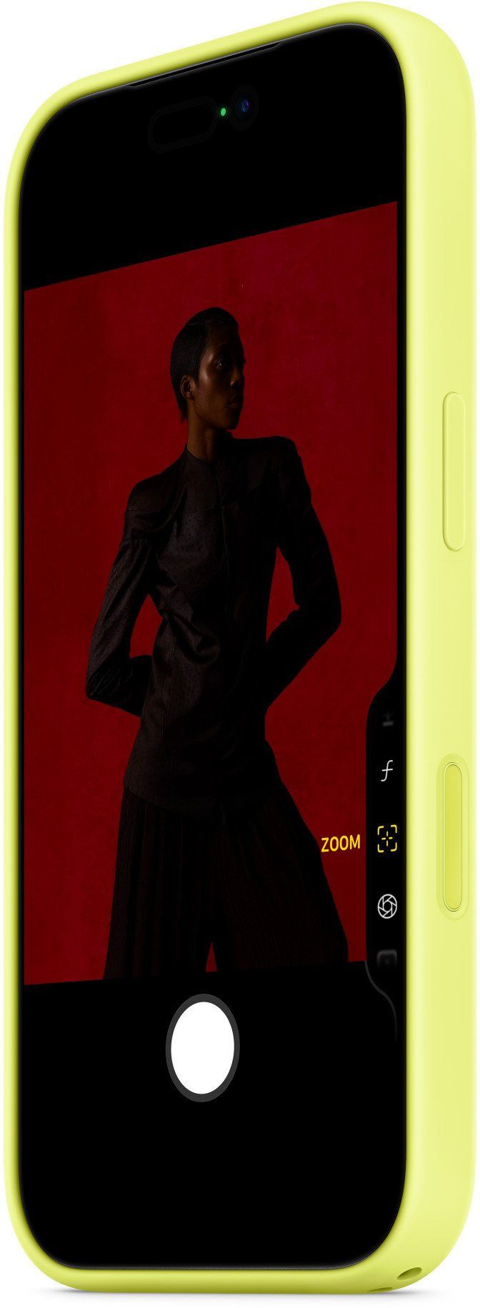 iPhone 17 Pro Silicone Case with MagSafe – Neon Yellow