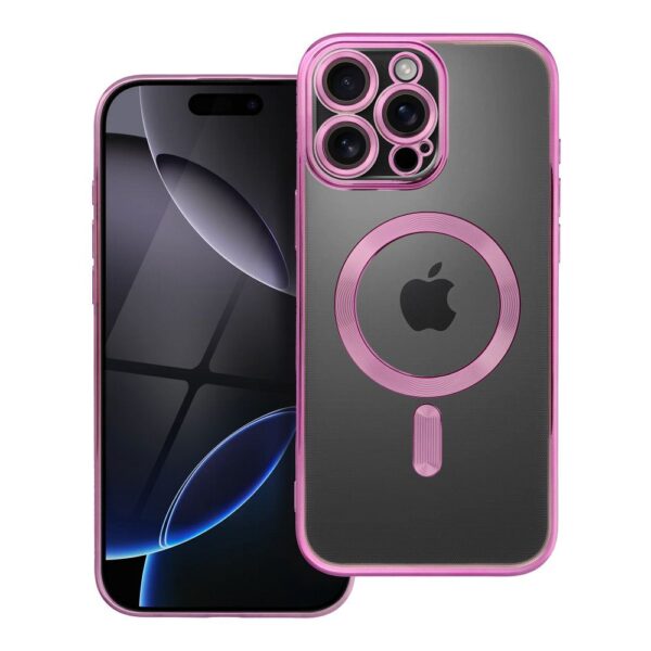d6e78489ad2f776ff02ad4400f9316d5 ELECTRO MAG COVER case compatible with MagSafe for IPHONE 16 Pro Max rose